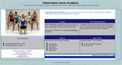 Desktop Screenshot of pda-dance.com